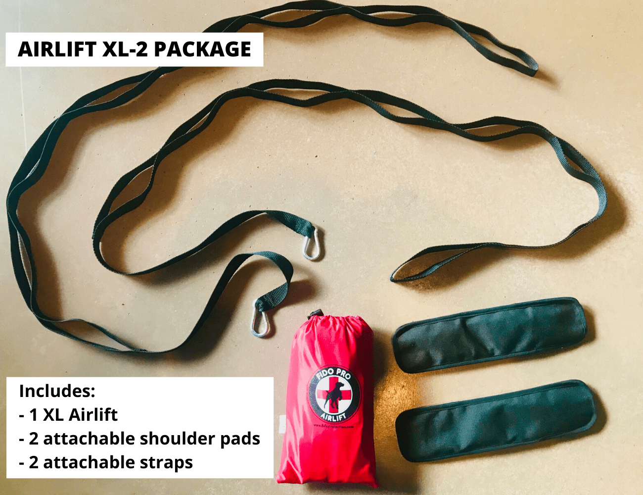 The Airlift by Fido Pro Emergency Dog Rescue Sling